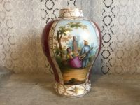 Antike Carl Thieme Porzellan Vase Dresden Watteau handbemalt Nordrhein-Westfalen - Solingen Vorschau