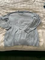hellblauer Herrenpullover mit V-Ausschnitt Harburg - Hamburg Fischbek Vorschau