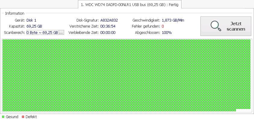 Festplatte Western Digital WD740ADFD 3,5 Zoll 74GB in Meerbusch