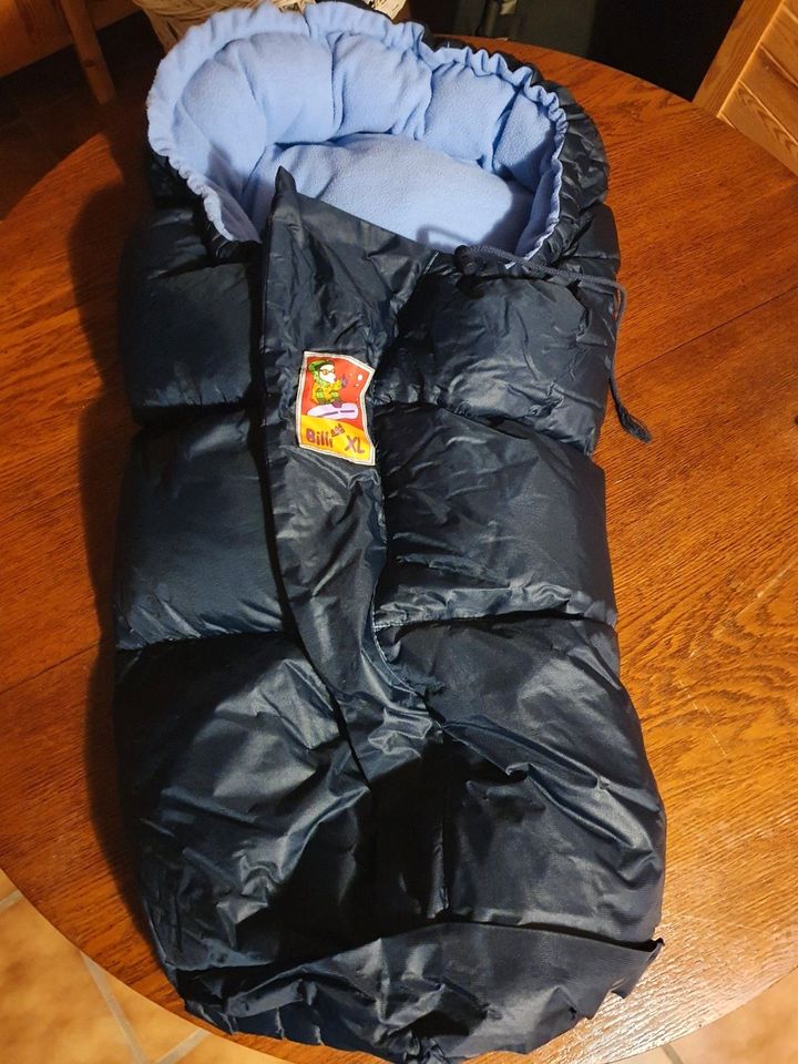 Warmer Babyfußsack BabyNest von Odenwälder Billi XL, hochwertig in Salzgitter