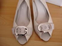 S.Oliver Sandalen Schuhe Gr.40 weiß Neu Absatz ca. 9 cm. Nordrhein-Westfalen - Sankt Augustin Vorschau