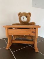 Holz Schulbank mit schweizer Teddy Bayern - Bessenbach Vorschau