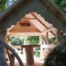 rustikaler Gartenpavillon, überdachte Sitzgruppe, Raucherpavillon, Holzpavillon 2,0m x 2,50 m Sachsen-Anhalt - Wörlitz Vorschau