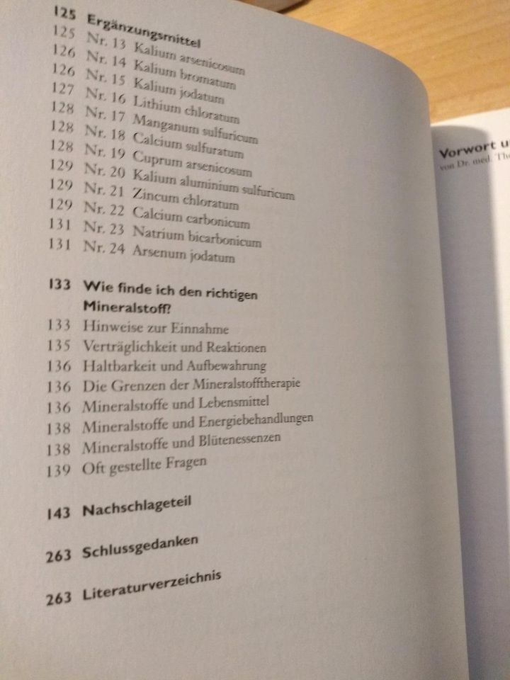 Mineralstoffe nach Dr.Schüssler, seelische und körperliche Gesund in Weißenburg in Bayern