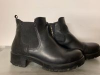 Tamaris Chelsea Boots 37 Leder echtleder schwarz Stiefeletten Hamburg-Nord - Hamburg Groß Borstel Vorschau