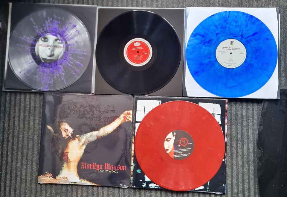 Marylin Manson vinyl sammlung 9 LP wie neu in Stuttgart