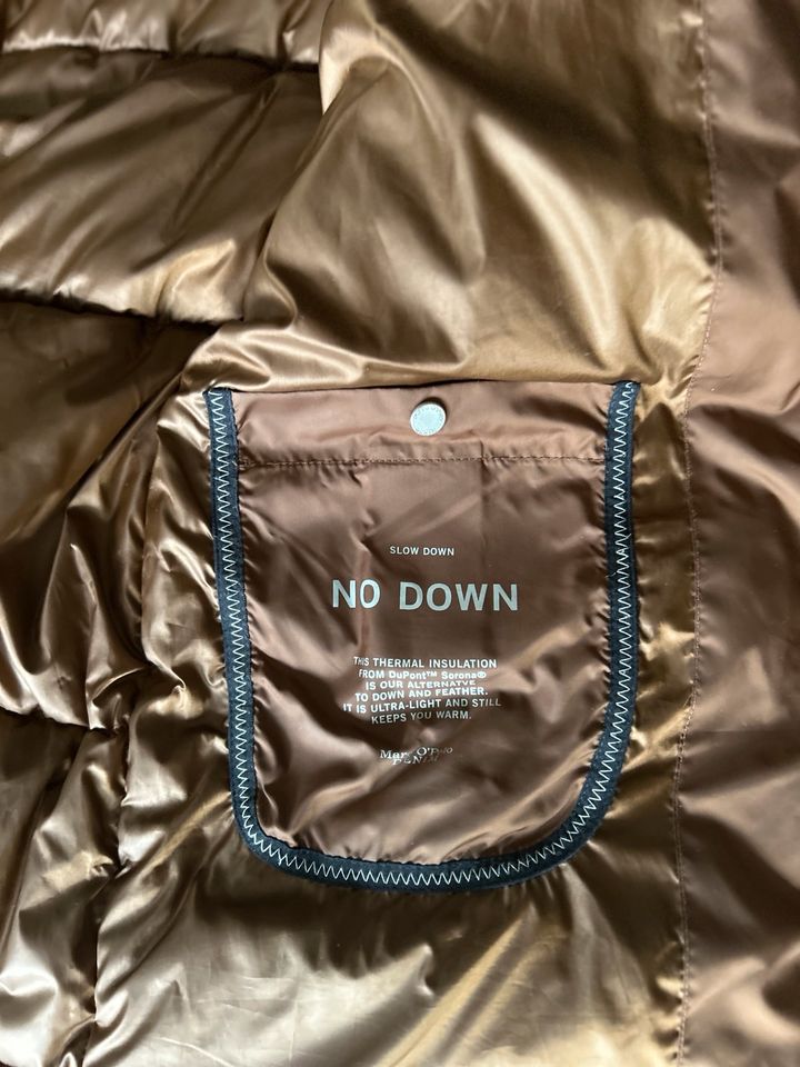 Marc ÓPolo DENIM Puffer-Daunenmantel Cognac Gr. 34 in Pinneberg