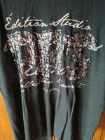 Amisu T-Shirt 1xgetragen Glitzer Druck Hessen - Kirchheim Vorschau