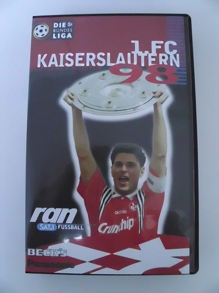VHS  "1. FCKaiserslautern 98 - Deutscher Meister" in Schönenberg-Kübelberg