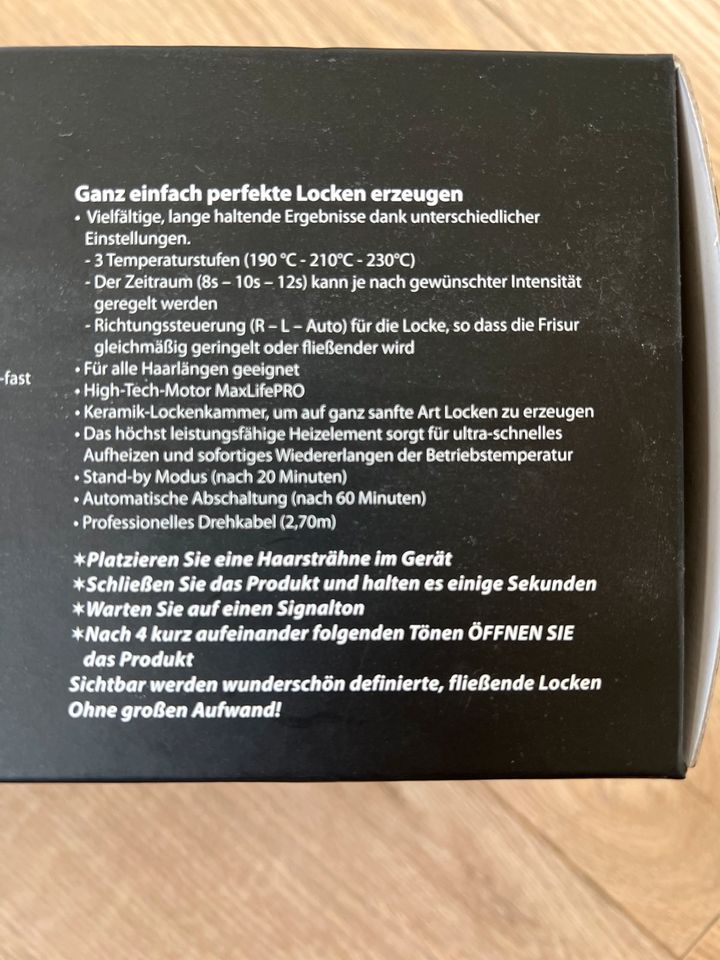 Miracurl Babyliss Pro Lockenstab Lockengerät in Harrislee