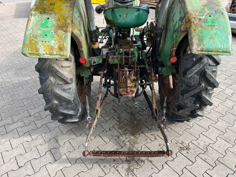 Deutz D40.2 Traktor Schlepper Kabine Verdeck in Osterweddingen