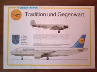 Flieger Revue Poster Lufthansa Ju 52 Airbus A 320 Buxtehude Brandenburg - Cottbus Vorschau