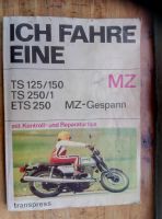Reparaturhandbuch MZ TS 125/ 150/250/ETS 250 Sachsen-Anhalt - Lutherstadt Wittenberg Vorschau