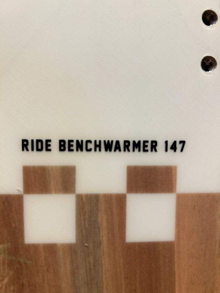 Ride Test Snowboard Benchwarmer 147 cm Twin Tip No.2087 in Centrum