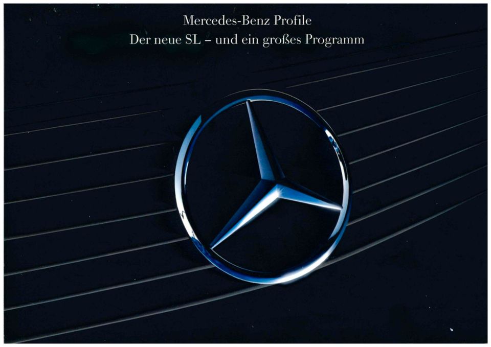 Prospekt Mercedes-Benz Profile Der neue SLund ein großes Programm in Alfeld (Leine)