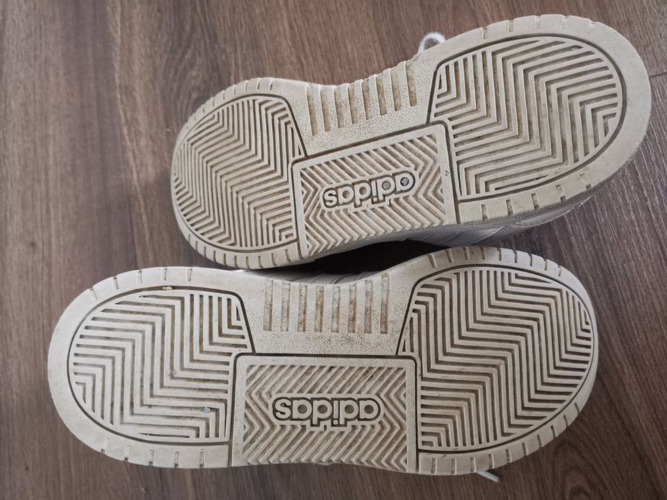 Adidas Sneaker weiß - Gr. 37,5 -  gebraucht in Neubrunn