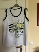 Ulla Popken Top Sportswear weiss bunt Glitzer in Größe 50/52 Schleswig-Holstein - Seth Holstein Vorschau