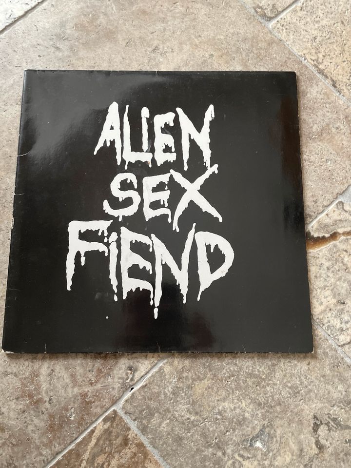 Alien Sex Fiend All our yesterdays LP Vinyl in Anger