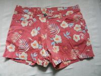 Up Fashion Shorts Hose Hot Pants lachs koralle Blumen bunt 38 40 Bochum - Bochum-Mitte Vorschau