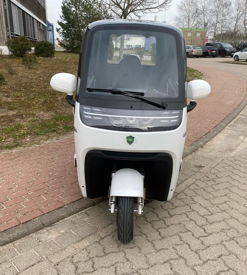 3-Rad GREEN SPEED "JOE" PREMIUM 2 Sitzer Seniorenroller Senioren Auto Microcar Kabinenroller Dreirad Minicar 3 Rad Lastenrad Lastenbike Futura Geco Stormborn Trivelo Econelo E-Lizzy E-Lazzy Lastenrad in Neukirchen