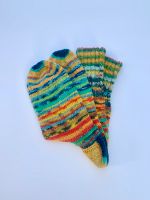 Wollsocken handgestrickt Gr. 40/41 Opal Sockenwolle scrappy socks Bayern - Würzburg Vorschau