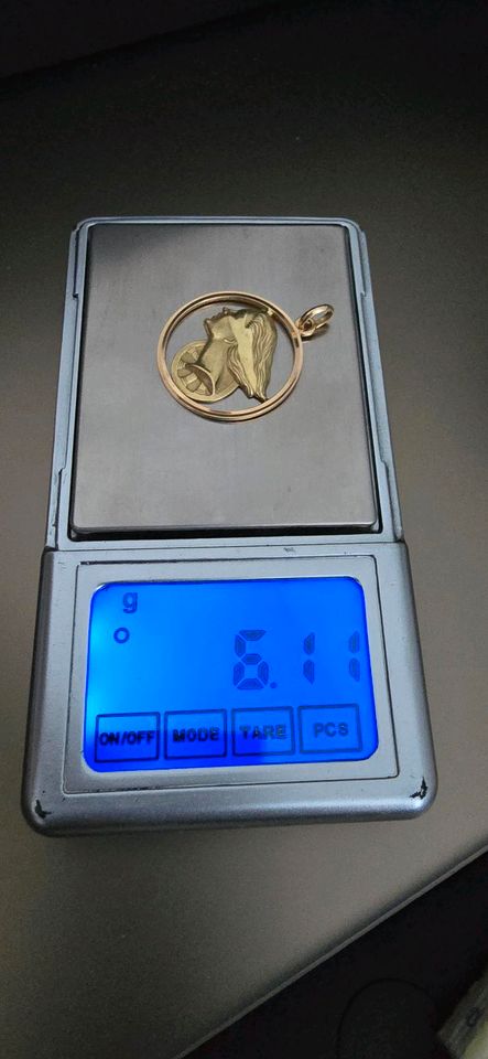 Verkaufe Goldanhänger 750 Gold 6,11 Gramm in Sigmaringen