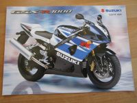 Suzuki GSX-R 1000 Motorrad Prospekt ca.2003/ mehrseitig Hessen - Hünfelden Vorschau
