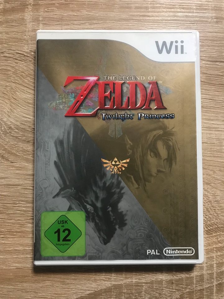 Nintendo WII Spiel „The legend of Zelda - twilight princess“ in Bergen auf Rügen