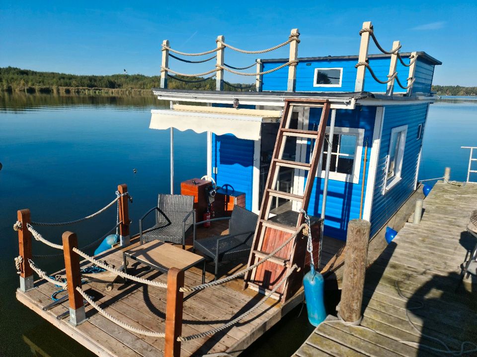 Ostern Hausboot mieten chartern,Urlaub führerscheinfrei in Heidesee