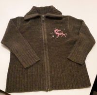 Strickjacke, Samtjacke, Kinderjacke, Bambi, Größe 110 Brandenburg - Rangsdorf Vorschau