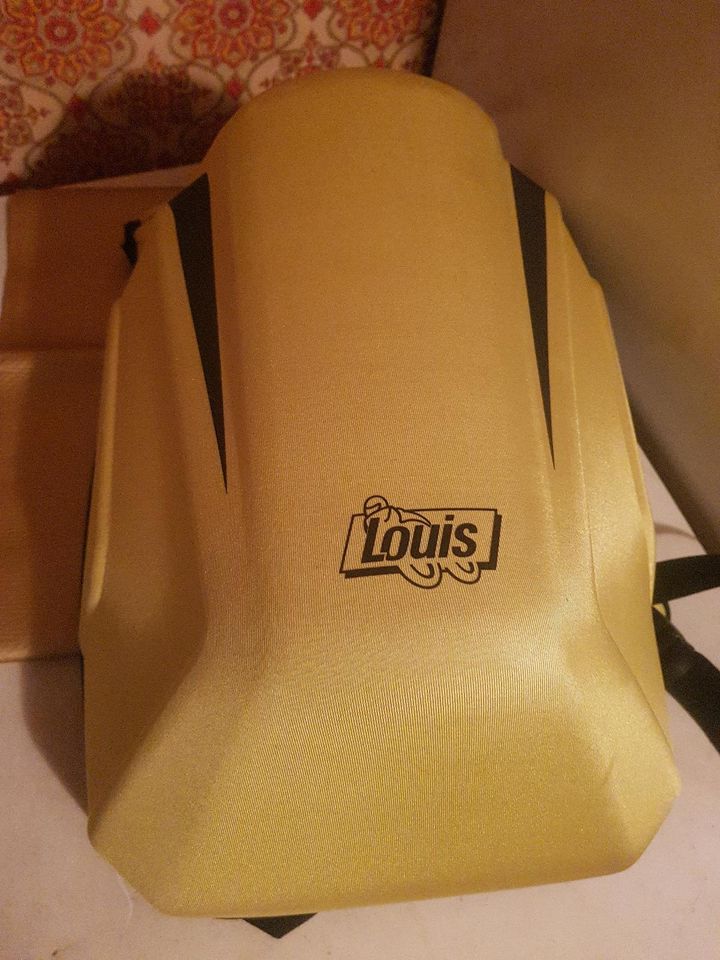 Louis Motorradrucksack gelb Rucksack Hartschale in Rosengarten