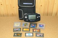 Gameboy Advance mit diversen Spielen und Tasche Niedersachsen - Baddeckenstedt Vorschau