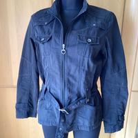 Cecil Damen Jacke RV Bindegürtel schwarz Gr L Hessen - Bischofsheim Vorschau