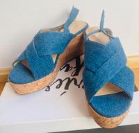 Sandalen Jeans - Gr. 40 - Galeries Lafayette Bayern - Türkheim Vorschau