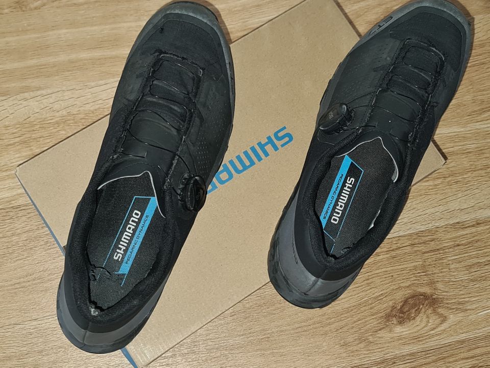 Fahrrad E-Bike Herren Schuhe Shimano SH-ET 700 schwarz Gr. 44 in Leipzig