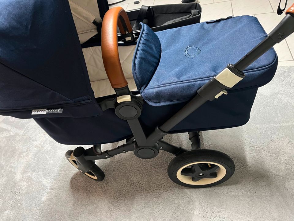 Bugaboo Donkey Duo Zwillings Geschwister Kinderwagen viel Zubehör in Oberhausen