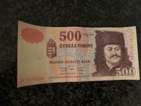 500 Forint von 1998, alter Schein, gebraucht Hessen - Heusenstamm Vorschau