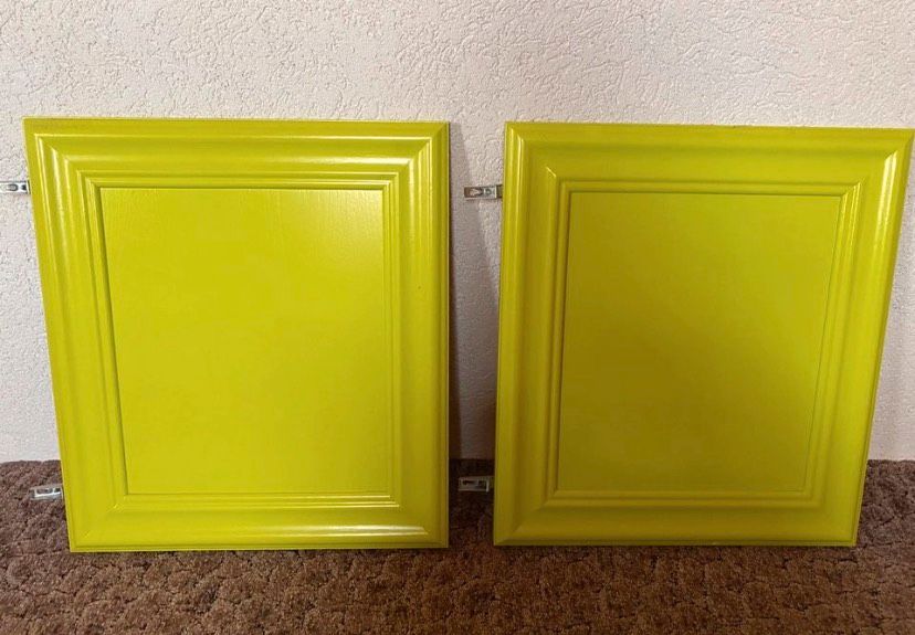 Schranktür, Tür Lemon grün H=55cm, B=49,5cm je 5€ in Bad Langensalza
