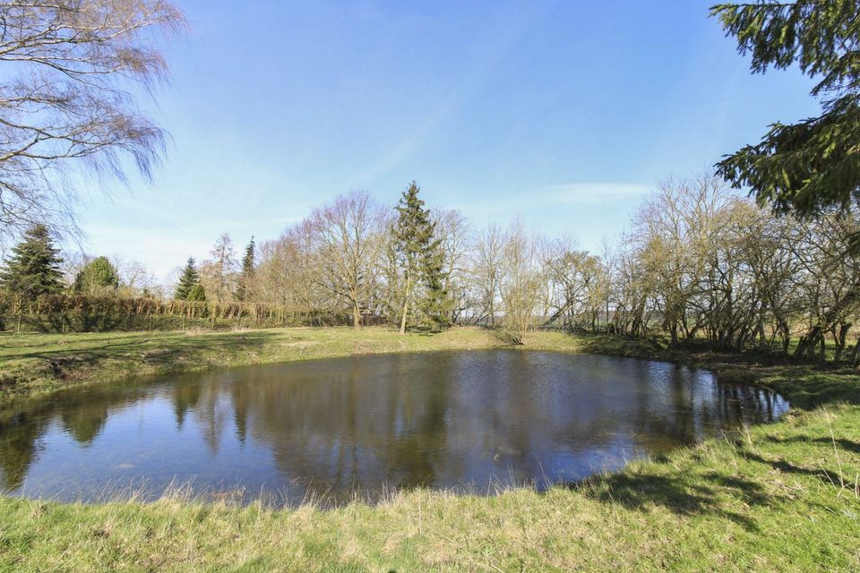 Positiver Bauvorbescheid: Großes, teilerschlossenes Grundstück mit Fischteich - zögern Sie nicht! in Wolde