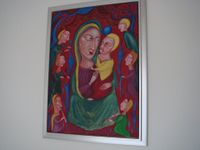 Original Ölgemälde W Zenkovskij "Mutter"1992 Kunstgalerie VP 1200 Nordrhein-Westfalen - Willich Vorschau