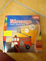 Malbuch Fahrzeuge malen lernen Buch Feuerwehr ab 4 Jahre Junge Schleswig-Holstein - Delingsdorf Vorschau