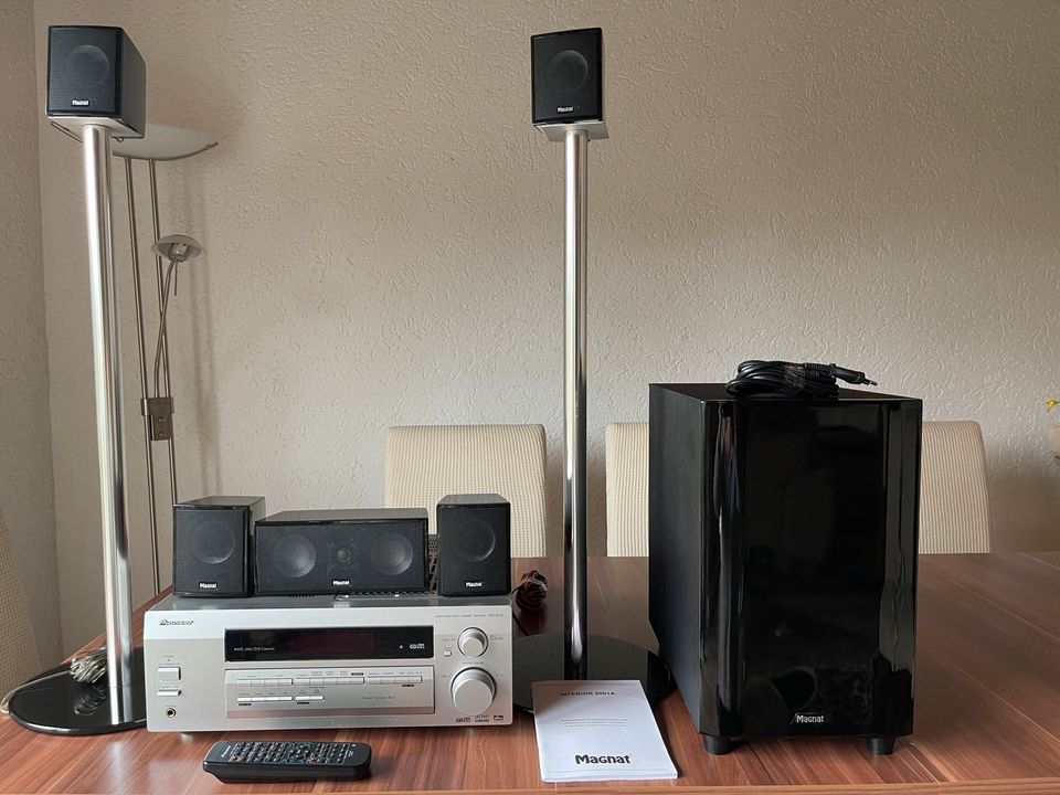 Magnat 5.1 Dolby digital Surround System + AV Receiver in Bad Langensalza