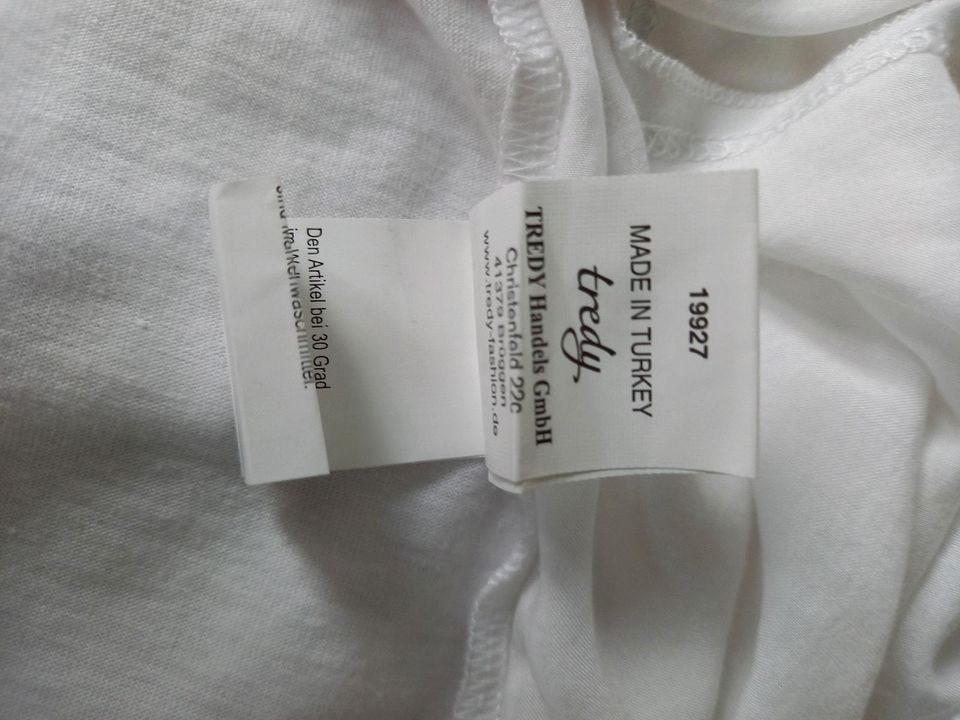 Tredy * zipfeliges Shirt Tunika Bluse * Gr. 36 NEU in Bielefeld