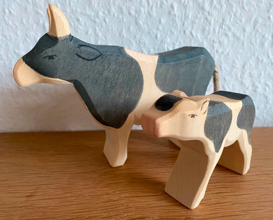 Ostheimer Kuh mit Kalb, Geschenk für den Bauernhof in Paderborn