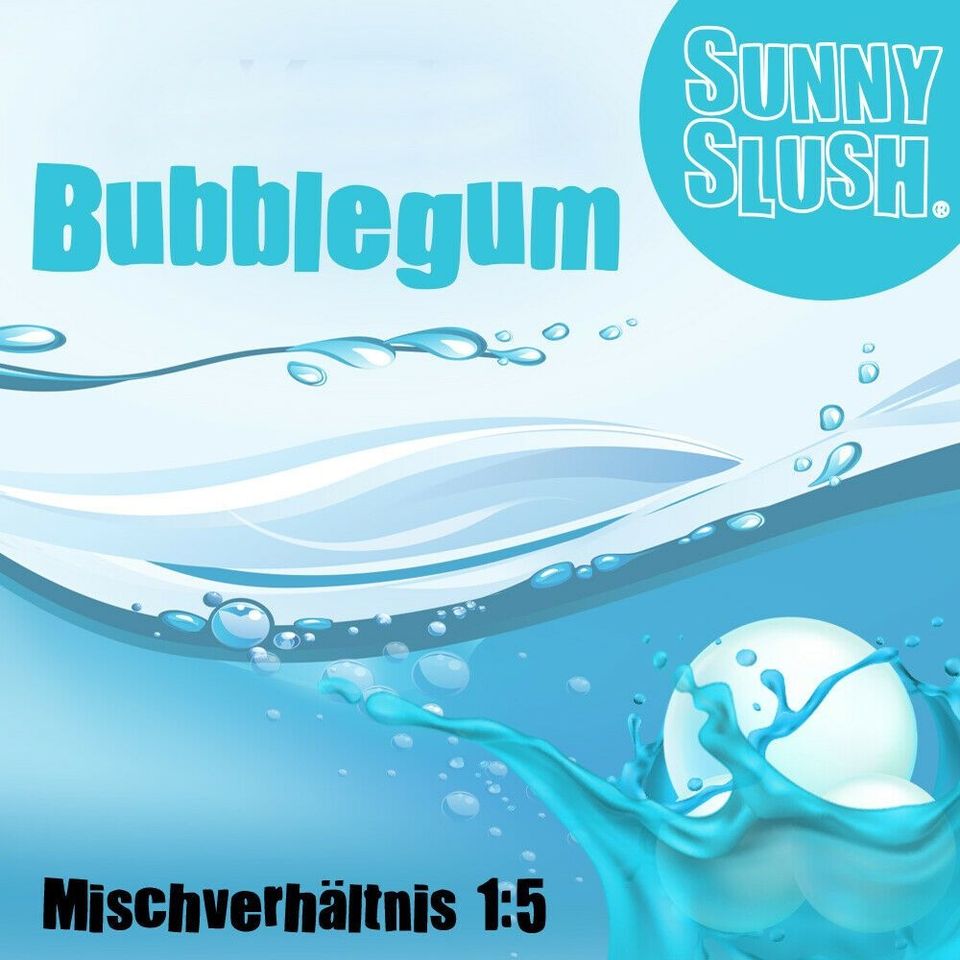 Sunny Slush | Bubblegum | Slush-Eis Sirup | 5 Liter in Steinfurt