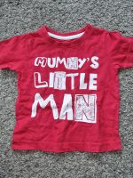 T-Shirt rot Mummy's little man Gr. 86 Berlin - Pankow Vorschau