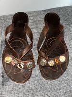 Noosa Amsterdam Flip Flops aus Leder inkl 8 Chunks *Gr.38* Wandsbek - Hamburg Bramfeld Vorschau