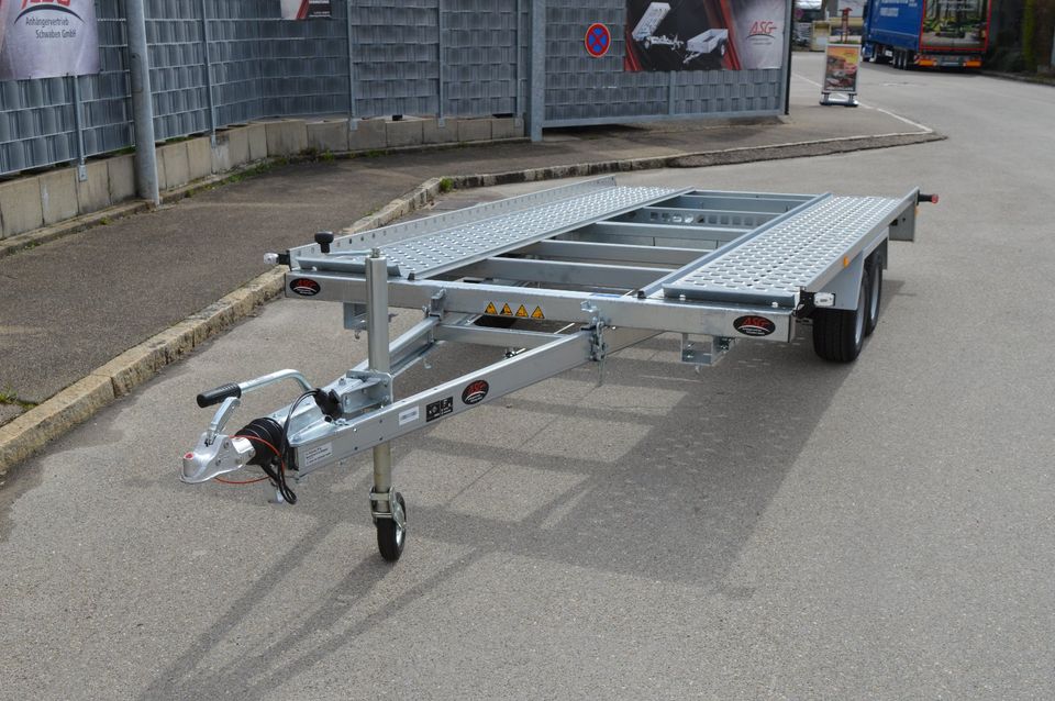 Autotransporter Anhänger Auto 3000 kg 400x203cm kippbar Stema ATH in Geislingen an der Steige