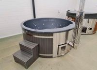 Hot Tub Acryl XL 224 cm Whirlpool mit Holzofen Hamburg-Nord - Hamburg Barmbek Vorschau