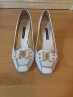 Zara Pumps weiß Gold Berlin - Steglitz Vorschau